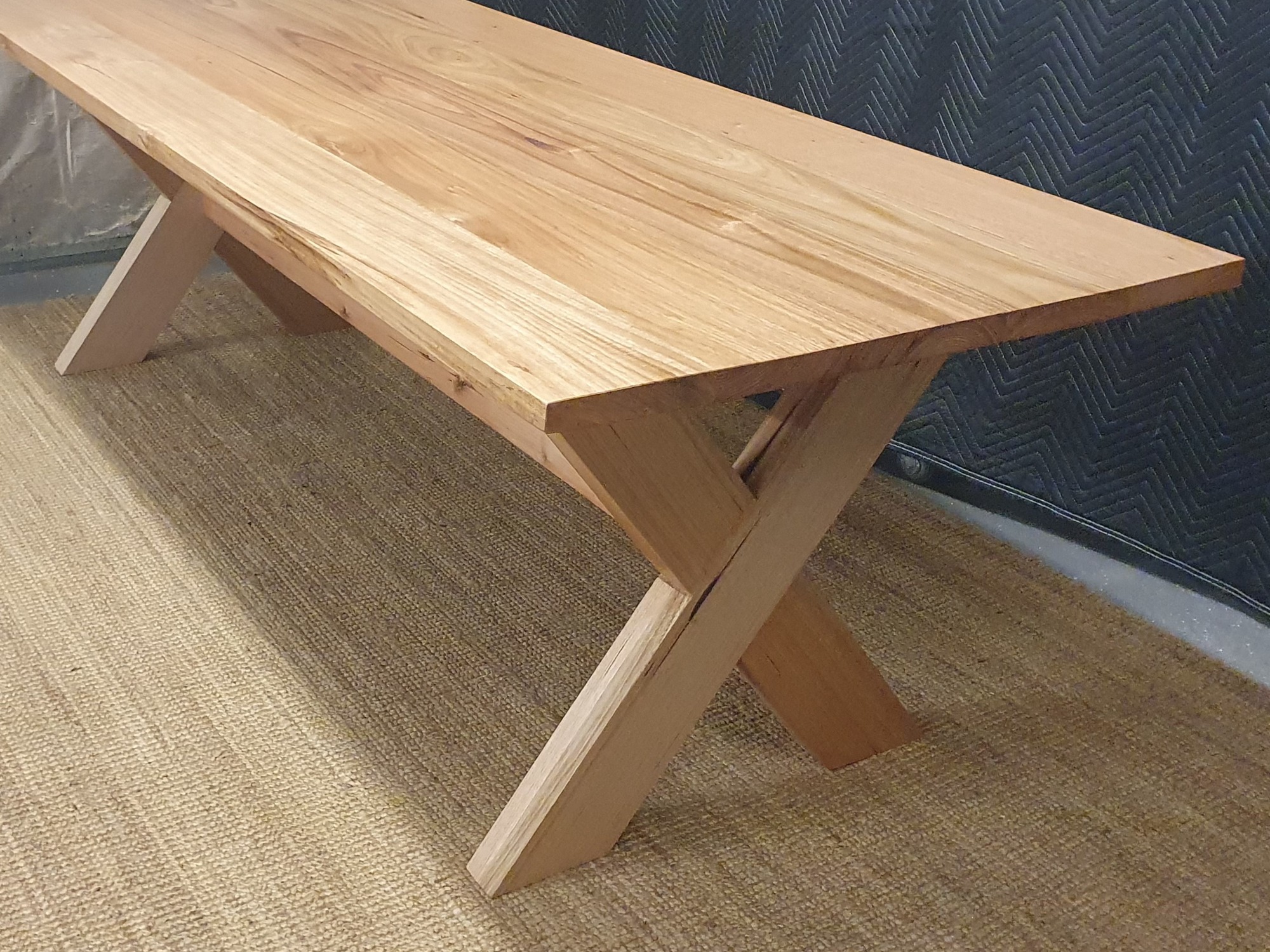 Crossed Leg Dining Table