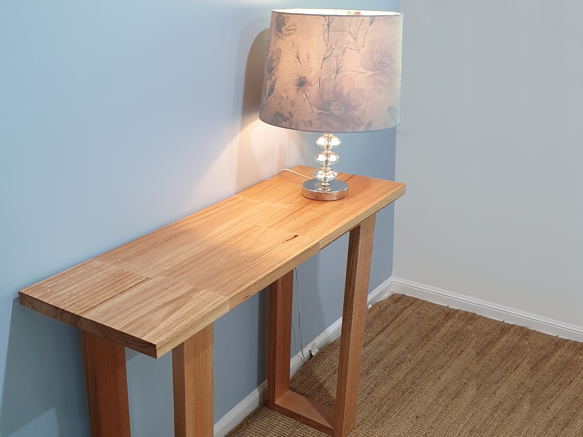 Hall Table with box legs
